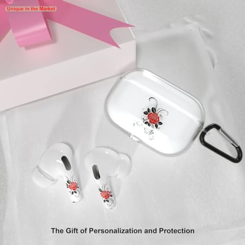 RockMax for AirPods 4 Case Cover Cat Paw, Cute Sticker and AirPods Cover Set, Fun Air Pods 4 Case with Keychain, Clear AirPods 4th Generation Case for Women, MagSafe Compatible