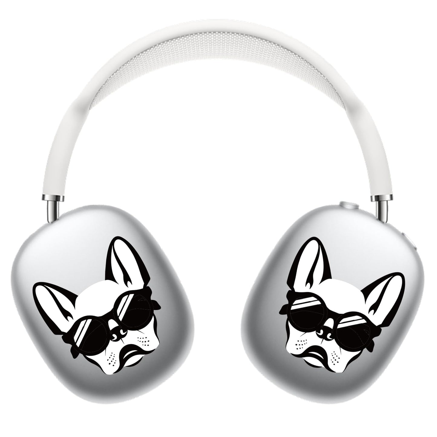 ROCKMAX Fashion Queen Sticker Accessories for AirPods Max, Elegant Decal Skin for Bluetooth Headphones, Compatible to AirPods Max Case Cover, Styish Men and Women Gift with Cleaning Kit