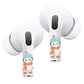 RockMax AirPods Pro 3 Skin, Universal Fit for AirPods Pro 1/2/3 & AirPods 1/2/3/4, Snowman Sticker Decor, Charging Case Friendly, Gift Idea for Christmas