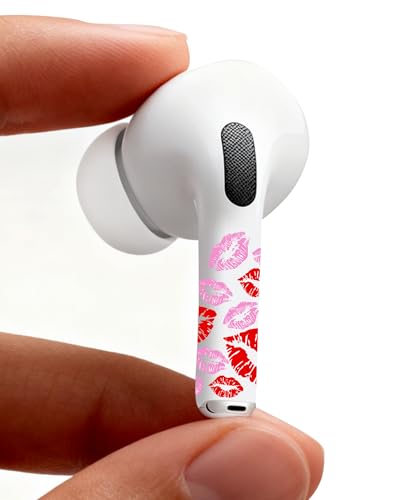 RockMax for AirPods 4/Pro/Pro 2/Pro 3 Skin，Universal Decal Sticker for Air Pods Custom, Compatible with AirPods Case Pink, Durable Tattoo Wrap, Easy to Identify