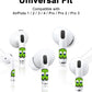 RockMax for AirPods Pro 2 Skin, Easy to Spot, Universal Fit for AirPods Pro 3/2/1 and Gen 1/2/3/4, Game Sticker Cover, Unique Gift for Women and Men