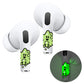 RockMax Glowing Star Skin for AirPods, Easy to Identify, Universal Sticker Wraps for AirPods Pro 3/2/1 and Gen 1/2/3/4, Cute Earbud Accessories