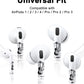 RockMax for AirPods Pro 2 Skin, Easy to Spot, Universal Fit for AirPods Pro 3/2/1 and Gen 1/2/3/4, Guitar Sticker Cover, Unique Gift for Women and Men