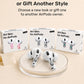 RockMax for AirPod Stickers, No More Mix-Ups, Universal Fit for AirPods Pro 3/2/1 and Gen 1/2/3/4, Number 1 Skin Cover, Custom Gift for Women and Teens