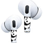 RockMax for Universal AirPod Skin, Quickly Recognizable, for AirPods Pro 3/2/1 and Gen 1/2/3/4, Panda Sticker Cover, for Women and Teens