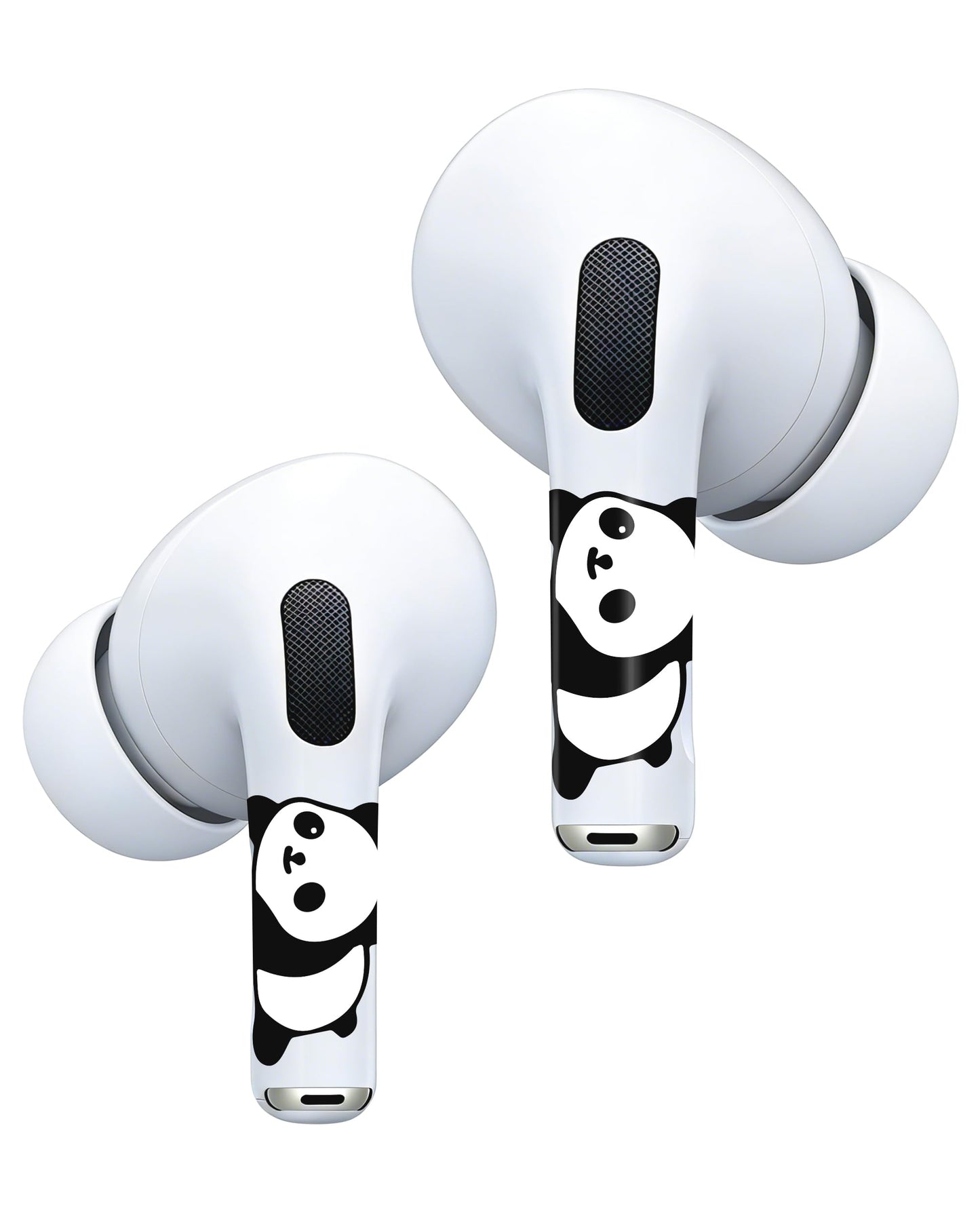 RockMax for Universal AirPod Skin, Quickly Recognizable, for AirPods Pro 3/2/1 and Gen 1/2/3/4, Panda Sticker Cover, for Women and Teens
