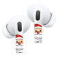 RockMax AirPods Pro 2 Skin, Universal Fit for AirPods Pro 1/2/3 & AirPods 1/2/3/4, Christmas Tattoo Sticker Wrap, Charging Case Friendly, Gift Idea for Christmas
