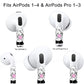 RockMax for AirPods Pro 2 Skin Accessories, Fashion Girl Sticker for Air Pods 4th Gen, Durable Tattoo Wrap, Case Friendly, Compatible with AirPods 1/2/3/4 and AirPods Pro 1/2/3(Universal Fit)