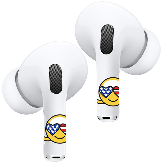 RockMax for AirPods Sticker Skin, Easy to Identify, Universal Fit for AirPods Pro 3/2/1 and Gen 1/2/3/4, Yellow Wrap Cover, for Teens and Adults