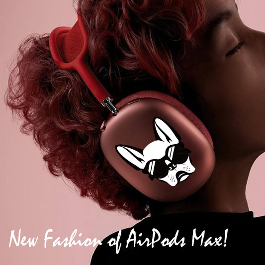 ROCKMAX Fashion Queen Sticker Accessories for AirPods Max, Elegant Decal Skin for Bluetooth Headphones, Compatible to AirPods Max Case Cover, Styish Men and Women Gift with Cleaning Kit