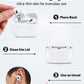 ROCKMAX for AirPods Pro 2 Skin Accessories, Black Cats Sticker Wrap, Easy to Identify Your Earbuds, for Boys and Girls, Compatible with AirPods 1/2/3/4 & Pro 1/2/3, Case-Friendly