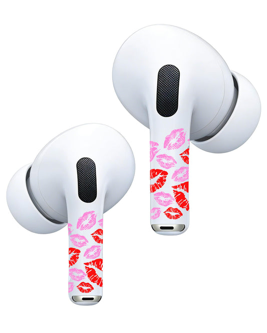 RockMax for AirPods 4/Pro/Pro 2/Pro 3 Skin, Universal Decal Sticker for Air Pods Custom, Compatible with AirPods Case Pink, Durable Tattoo Wrap, Easy to Identify