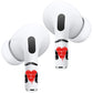 RockMax for AirPods Pro 2 Skin, Easy to Spot, Universal Fit for AirPods Pro 3/2/1 and Gen 1/2/3/4, Headphone Sticker Cover, Unique Gift for Women and Men