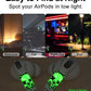 RockMax for AirPod Skins Wraps, Glow in The Dark Stickers for Earbuds, Luminous Bear Wrap Decals for AirPods Pro 3/Pro 2/Pro, Gen 1/2/3/4, Long-Lasting, Easy Identify, Gift for Boy and Girl