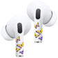 RockMax for AirPods 4 Skin Wraps, Helps Avoid Mix-Ups, Universal Fit for AirPods Pro 3/2/1 and Gen 1/2/3/4, Butterfly Sticker Cover, Gift for Women and Teens