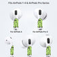 RockMax for AirPod Skins, Luminous Glow in The Dark Decal Stickers for Ear Buds, DIY Pop Art Tattoos for AirPods Pro 2nd Generation, Durable, Easy to Identify, Present for Women and Men(Universal)