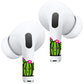 RockMax Universal Skin Wrap for AirPods, Easy to Identify, Cute Cactus Sticker Cover, Fit for AirPods Pro 3/2/1 and Gen 1/2/3/4, Fun Gift for Birthday
