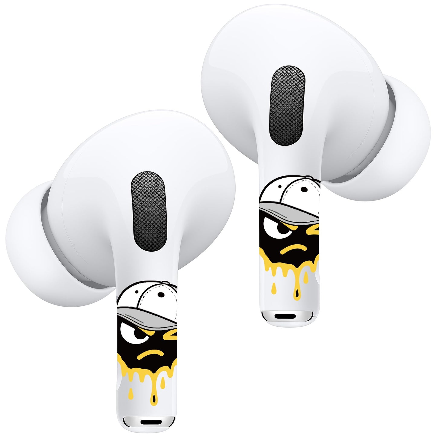 RockMax for AirPods Sticker Skin, Easy to Identify, Universal Fit for AirPods Pro 3/2/1 and Gen 1/2/3/4, Pop Wrap Cover, for Teens and Adults