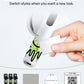 RockMax Glowing Spider Skin for AirPods, Easy to Identify, Universal Sticker Wraps for AirPods Pro 3/2/1 and Gen 1/2/3/4, Cute Earbud Accessories