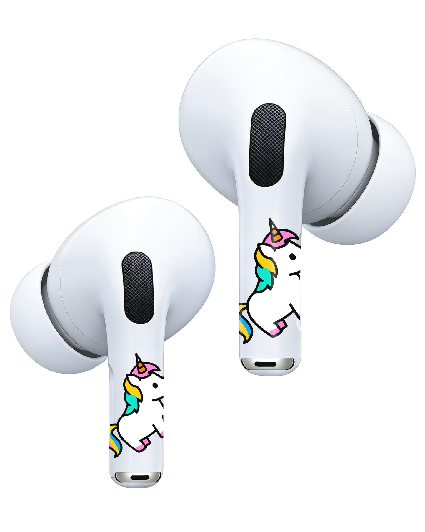 RockMax for Universal AirPod Skin, Quickly Recognizable, for AirPods Pro 3/2/1 and Gen 1/2/3/4, Unicorn Sticker Cover, for Women and Teens