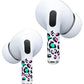 RockMax Universal Skin for AirPods Pro 3/Pro 2/Pro, Cute Stickers Also Fits to AirPod 1/2/3/4, Leopard Print Wrap for Women and Girls, Easy to Identify, Case-Friendly