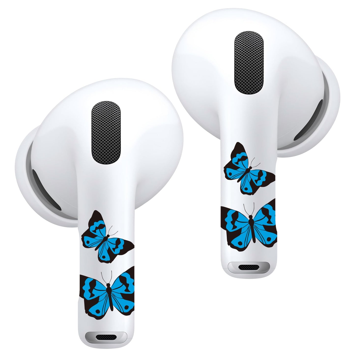 RockMax for AirPods 4 Skin, Cute Decal Sticker for Air Pods 4th Gen, Compatible with Butterfly AirPod Case 2024, Durable Tattoo Wrap, Easy to Identify, Also Fits AirPods Pro 1/2/3, AirPods 1/2/3