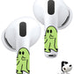 RockMax for AirPod Skins, Luminous Glow in The Dark Decal Stickers for Ear Buds, DIY Pop Art Tattoos for AirPods Pro 2nd Generation, Durable, Easy to Identify, Present for Women and Men(Universal)