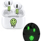 ROCKMAX for Glow in The Dark AirPods Skin Set, Earbud + Charging Case Stickers with Applicator & Spare, Universal Fit for AirPods 1/2/3/4 & Pro/Pro 2/Pro 3, Sweat-Resistant, Removable