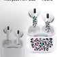 ROCKMAX Leopard Print Skin Set for AirPods, Earbud + Charging Case Stickers with Applicator & Spare, Universal Fit for AirPods 1/2/3/4 & Pro/Pro 2/Pro 3, Removable, Water-Resistant, No Interference