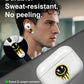 ROCKMAX for Black AirPods Cat Skin Set, Earbud + Charging Case Stickers with Applicator & Spare, Universal Fit for AirPods 1/2/3/4 & Pro/Pro 2/Pro 3, Sweat-Resistant, Removable