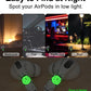RockMax Glowing Spider Skin for AirPods, Easy to Identify, Universal Sticker Wraps for AirPods Pro 3/2/1 and Gen 1/2/3/4, Cute Earbud Accessories