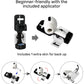 RockMax Universal Stickers for AirPod, No More Mix-Ups, for AirPods Pro 3/2/1 and Gen 1/2/3/4, Black Rock Skin Cover, Custom Gift for Women and Teens