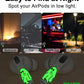 RockMax for AirPod Skins, Luminous Glow in The Dark Decal Stickers for Ear Buds, DIY Pop Art Tattoos for AirPods Pro 2nd Generation, Durable, Easy to Identify, Present for Women and Men(Universal)