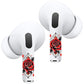 RockMax for AirPods 4 Skin, Easy to Identify, Universal Fit for AirPods Pro 3/2/1 and Gen 1/2/3/4, Bold Rose Sticker Cover, Girly Gifts for Birthday and Party