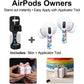 RockMax for AirPods 4 Skin Wraps, Helps Avoid Mix-Ups, Universal Fit for AirPods Pro 3/2/1 and Gen 1/2/3/4, Butterfly Sticker Cover, Gift for Women and Teens