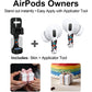 RockMax for AirPods 4 Skin Wraps, Helps Avoid Mix-Ups, Universal Fit for AirPods Pro 3/2/1 and Gen 1/2/3/4, Butterfly Sticker Cover, Gift for Women and Teens