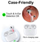 RockMax for AirPods Sticker Skin, Easy to Identify, Universal Fit for AirPods Pro 3/2/1 and Gen 1/2/3/4, Purple Wrap Cover, for Teens and Adults