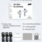 RockMax for AirPods 4 Skin Wraps, Helps Avoid Mix-Ups, Universal Fit for AirPods Pro 3/2/1 and Gen 1/2/3/4, Butterfly Sticker Cover, Gift for Women and Teens
