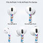 RockMax for AirPods 4 Skin Wraps, Helps Avoid Mix-Ups, Universal Fit for AirPods Pro 3/2/1 and Gen 1/2/3/4, Butterfly Sticker Cover, Gift for Women and Teens