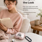 RockMax for AirPods Pro 3 Case Cover with Art Skin, Cute TPU AirPods Case with Keychain Hook, Semi-Transparent Decorative Case for Women, Cute Cat, Clear Pink