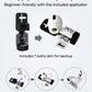 RockMax Universal Skin for AirPods Pro 3/Pro 2/Pro, Cute Stickers Also Fits to AirPod 1/2/3/4, Leopard Print Wrap for Women and Girls, Easy to Identify, Case-Friendly