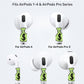 RockMax for AirPod Pro 3 Skins, Glow in The Dark Decal Stickers, DIY Dollar Tattoos for AirPods Pro 2nd Generation, Easy to Identify, Compatible with AirPods Pro 1/2/3 & AirPod 1/2/3/4(Universal Fit)