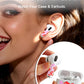 ROCKMAX for AirPods Sticker Skin Set, Earbud + Charging Case Wrap Decals with Applicator & Spare, Fits AirPods 1/2/3/4 & Pro/Pro 2/Pro 3, No Interference – Musical Notes Treble Clef
