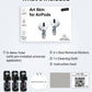 RockMax Universal Skin for AirPods Pro 3/Pro 2/Pro, Cute Stickers Also Fits to AirPod 1/2/3/4, Leopard Print Wrap for Women and Girls, Easy to Identify, Case-Friendly