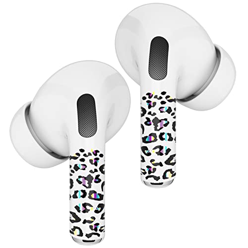 ROCKMAX Holographic AirPods Pro 2 Skin, Dedicated Holographic Sticker for Apple AirPods Pro Customization, Colorful AirPods Skin Wrap with Patent Applicator (145LS)