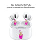 ROCKMAX for AirPods Pro 2 Skin, Custom Decal for Earbuds and Charging Case, Identify Air Pods Headphones with Gift Sticker Accessories Bundle, Includes Cleaning Kits and Installation Tool-Love