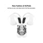 ROCKMAX Blue Butterfly Sticker for AirPods 3, Premium Earbuds Accessories and Stylish Skin Wrap with Easy Installation,Fashion Gift for Women and Girls